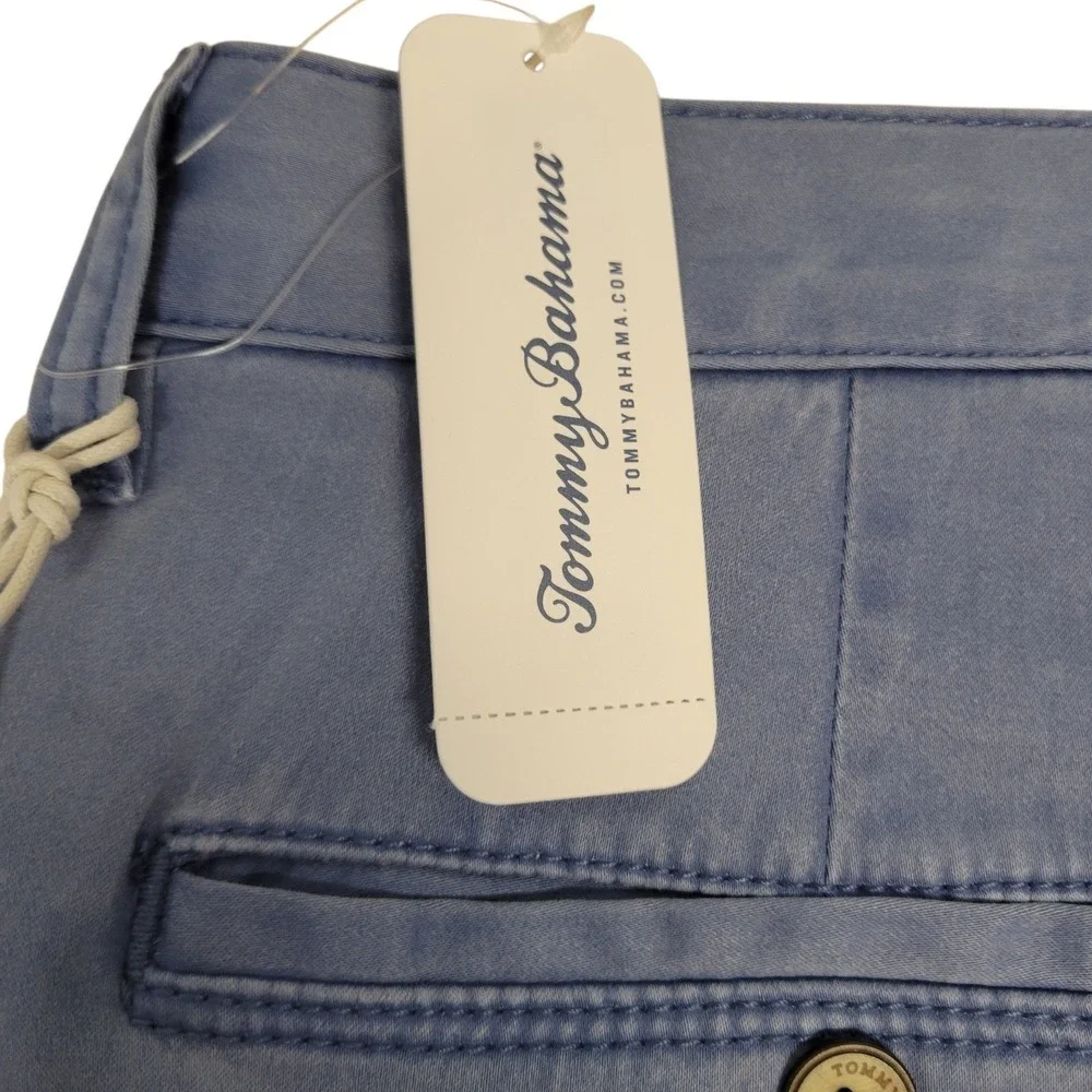 Tommy Bahama Boracay Shorts Mens 30 Chambray Blue NWT Cotten blend  C717